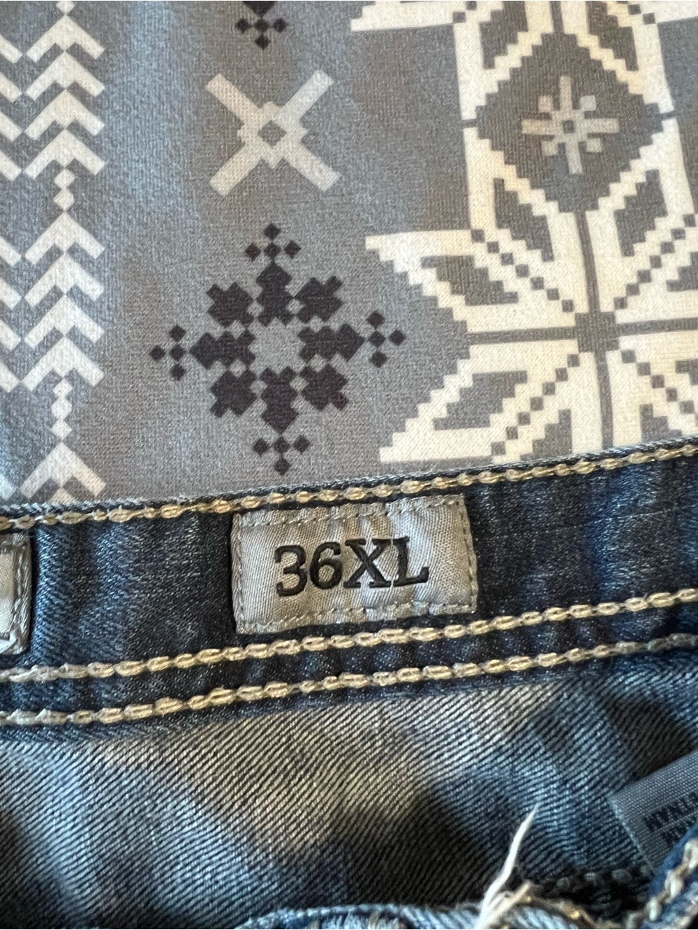 BKE Men's Blue Bootcut Jeans - Picture 4 of 8